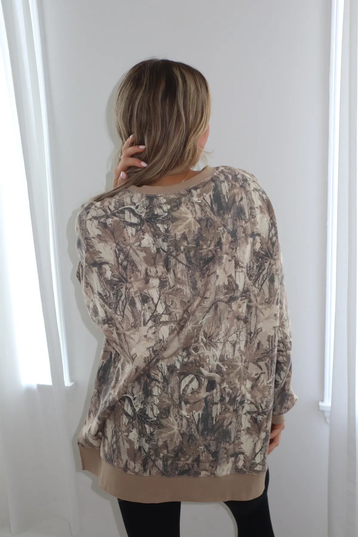 PREORDER Dark Camo Long Sleeve Pullover