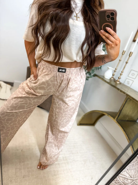 Neutral Marsh Camo Boxer Pants