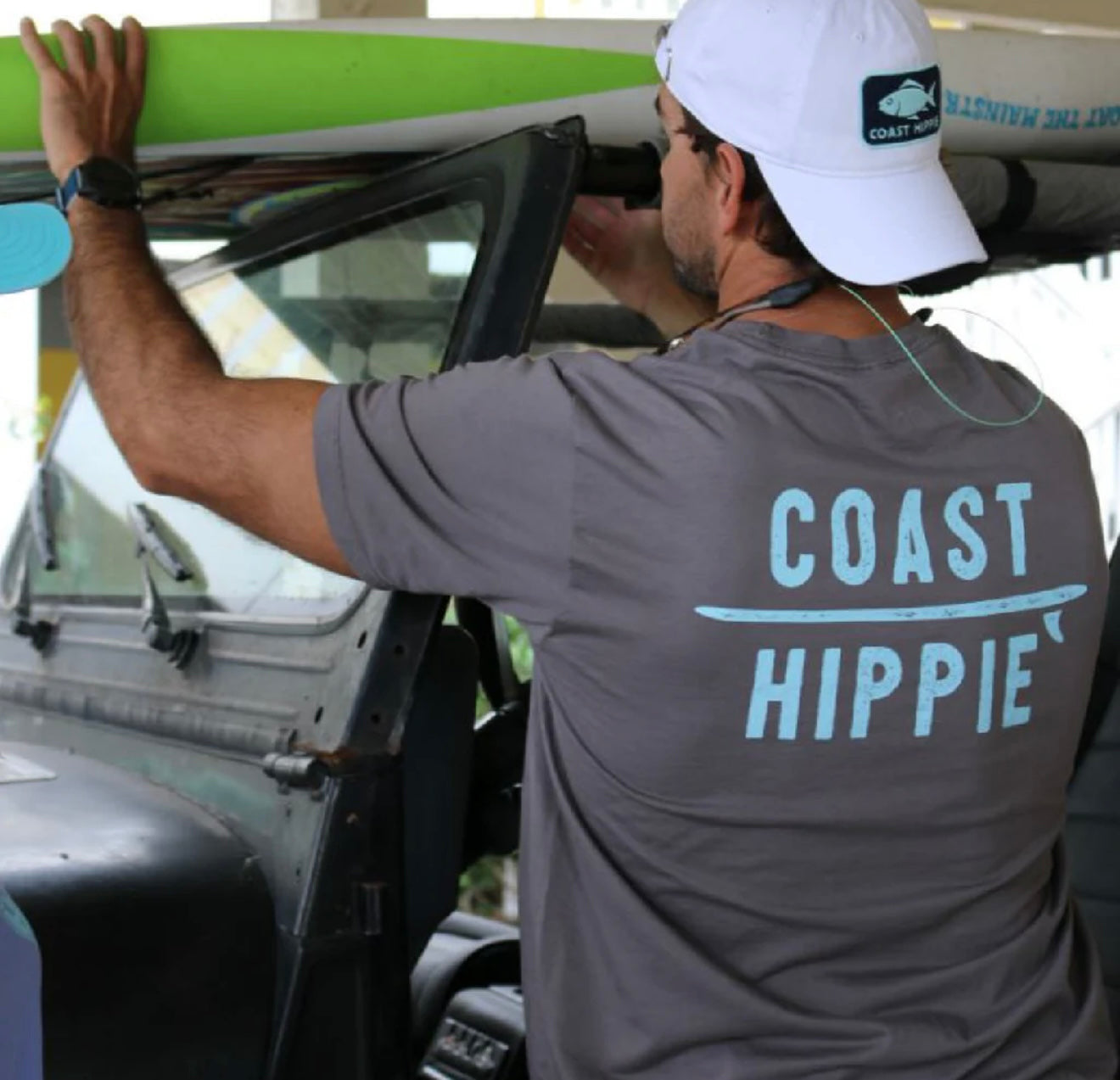 Coast Hippie Seafoam Surf Tee