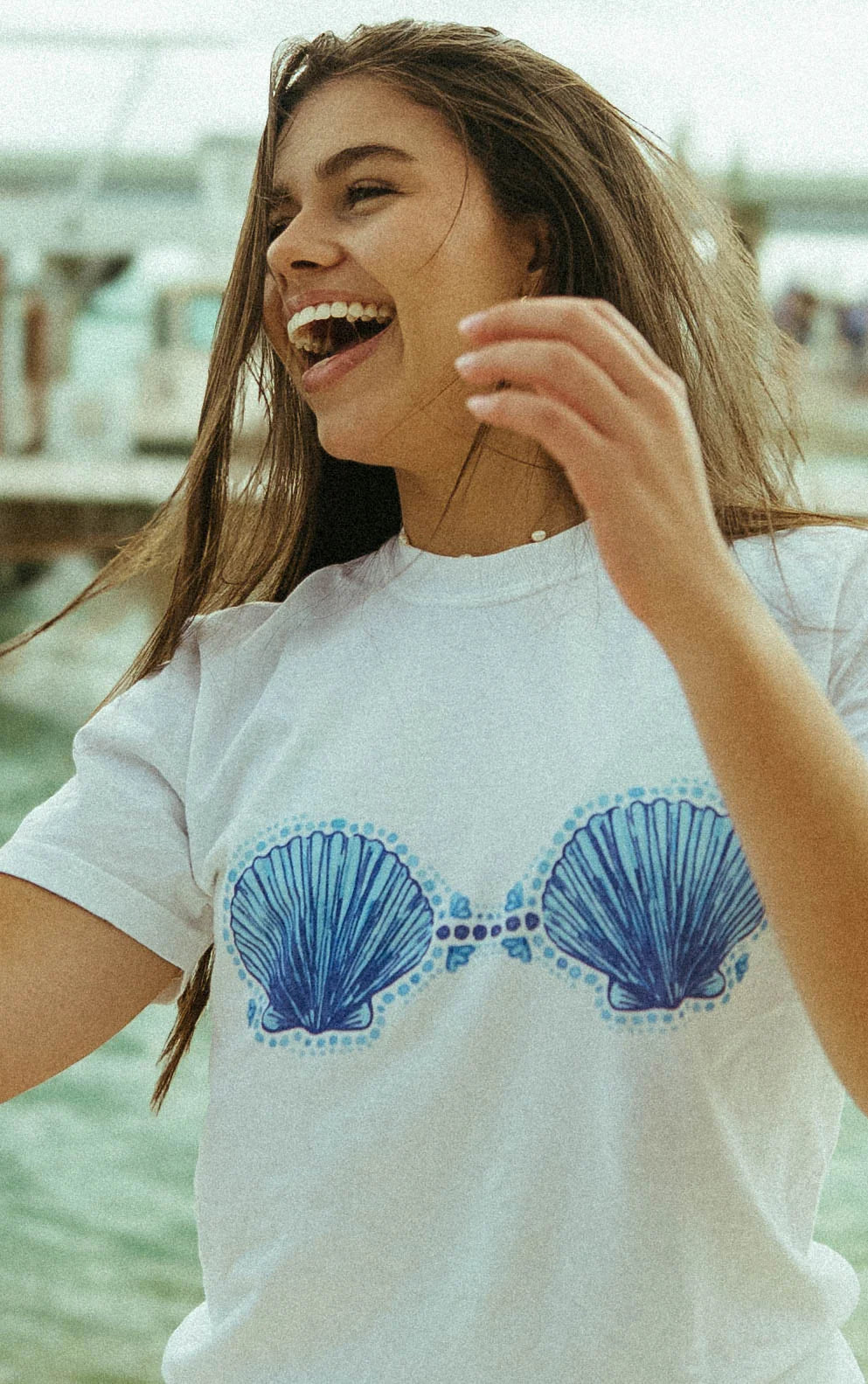 Shell Bra Tee