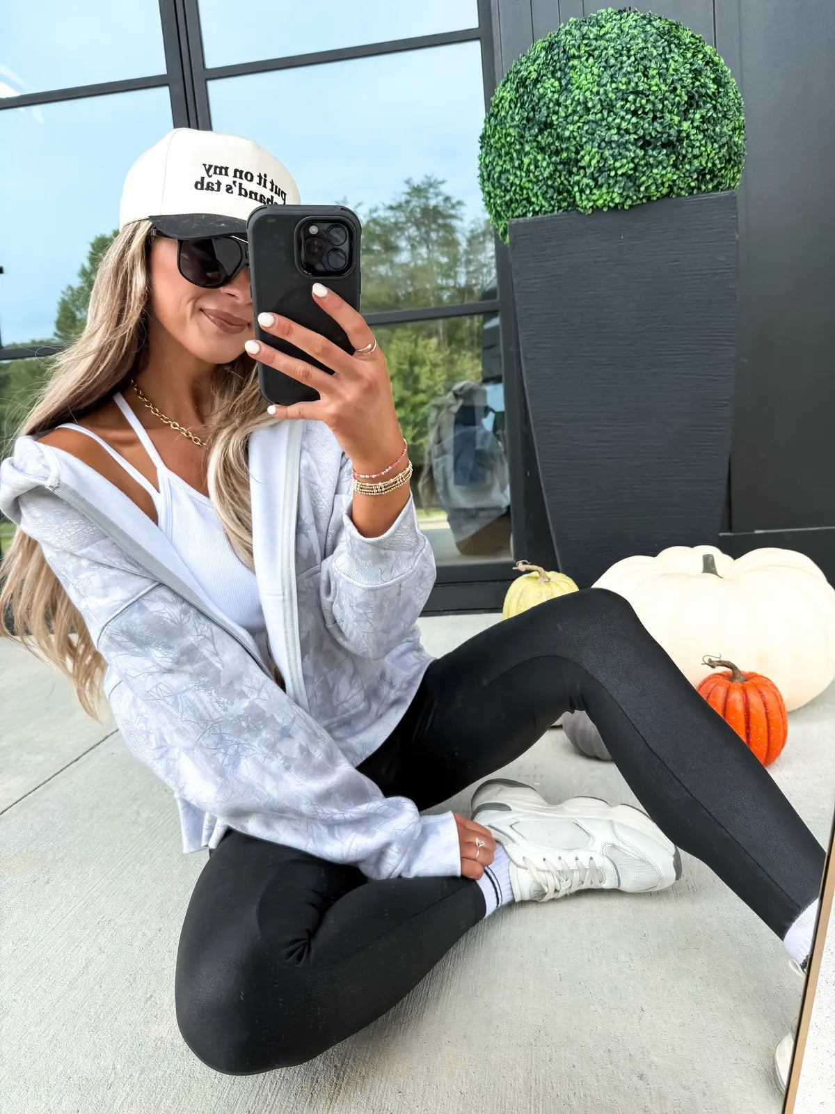 PREORDER Full Zip Camo Light Gray Jacket