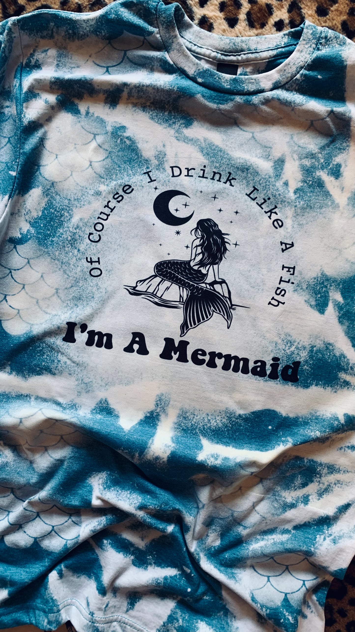 Drink Like a Fish Mermaid Tee