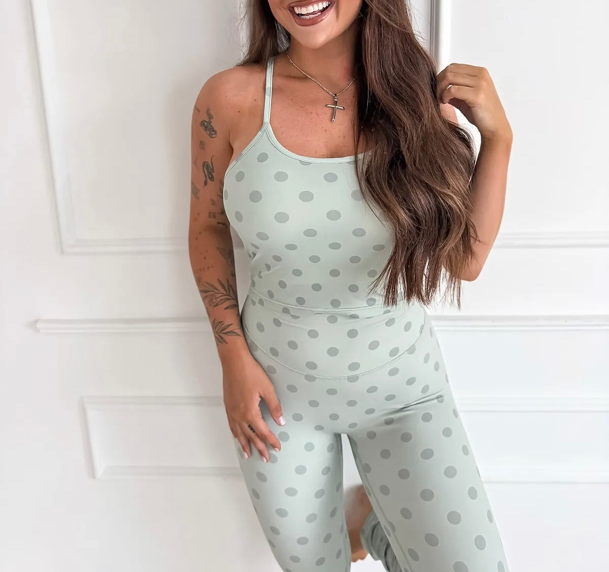 Preorder Pastel Polka Dot Brami & Leggings