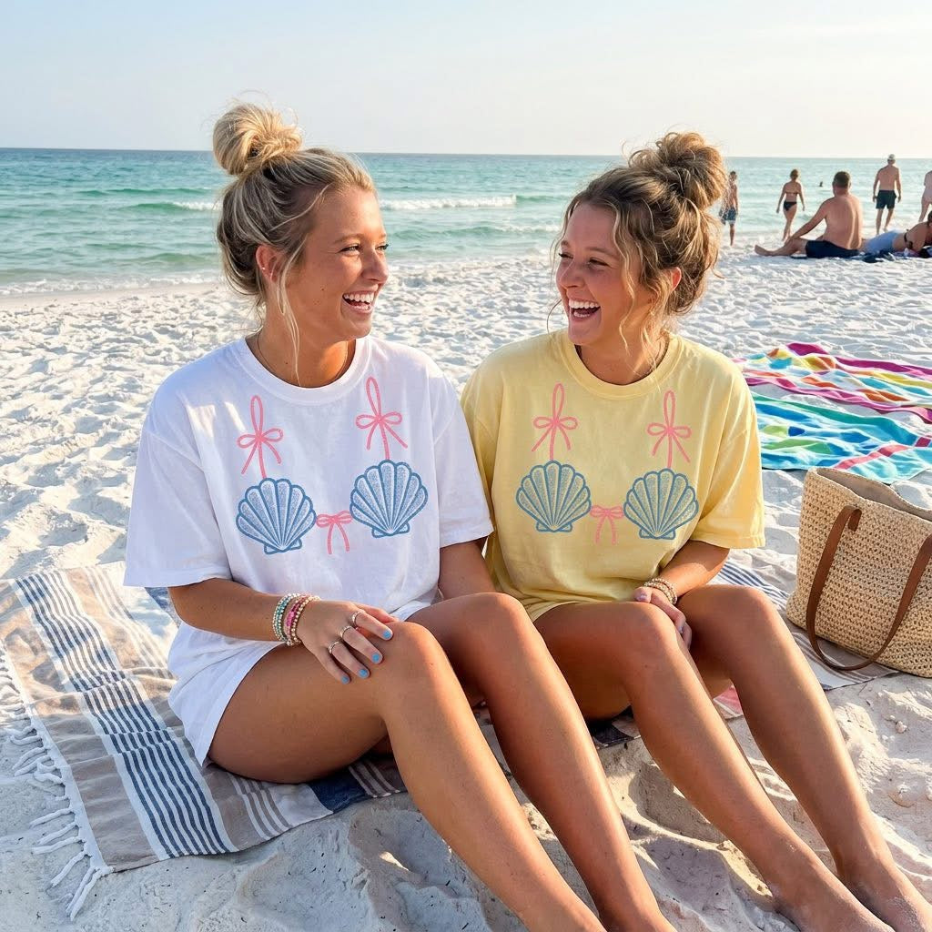 Shell Bikini Tee