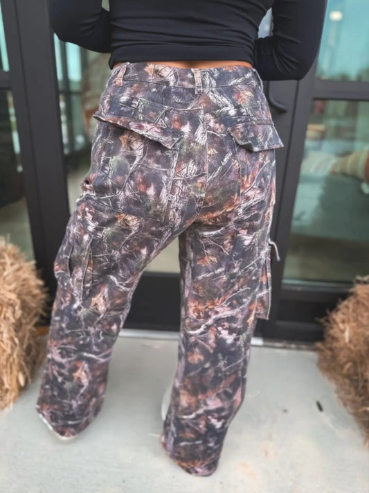 PREORDER Camo Cargo Pants