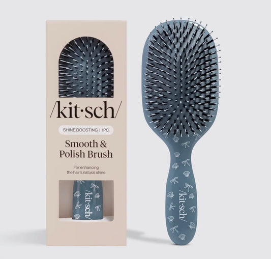 Coastal Bows Hairbrush