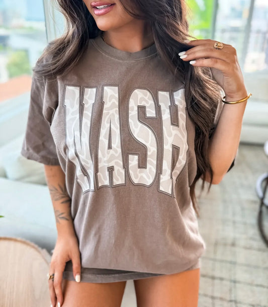 NASH Neutral Marsh Camo Tee