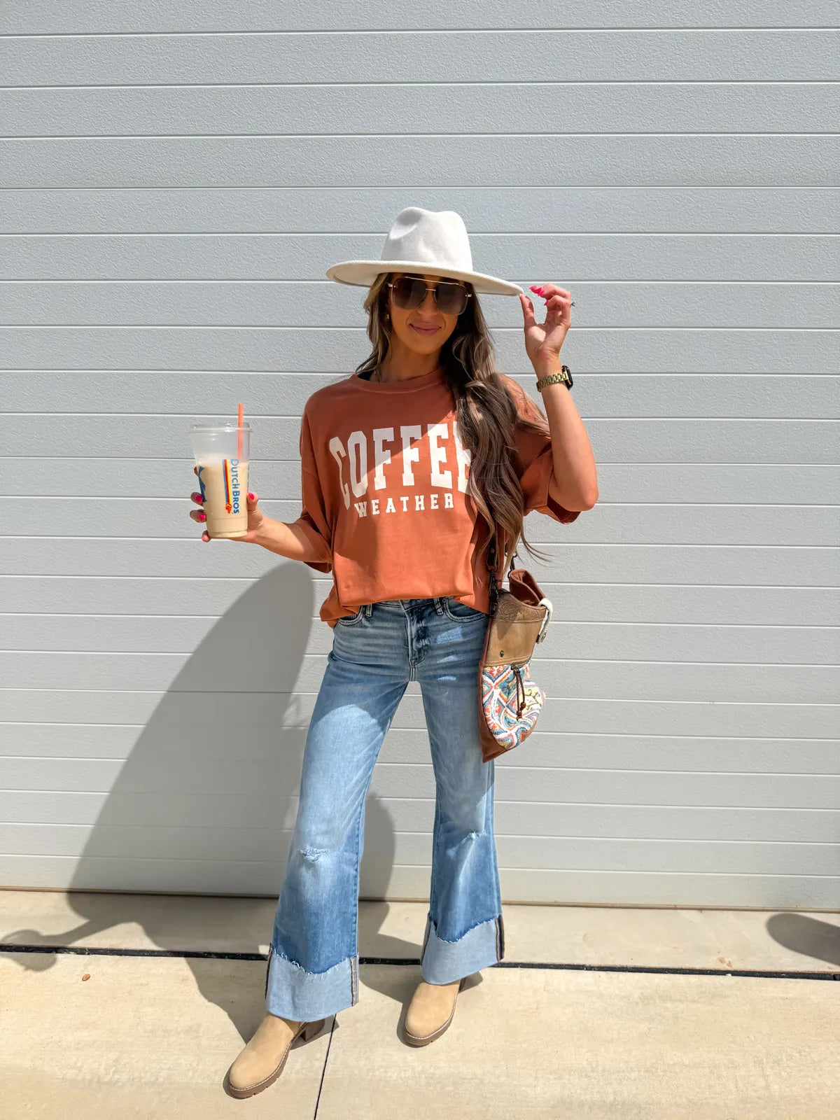 Coffee Weather Autumn Tee