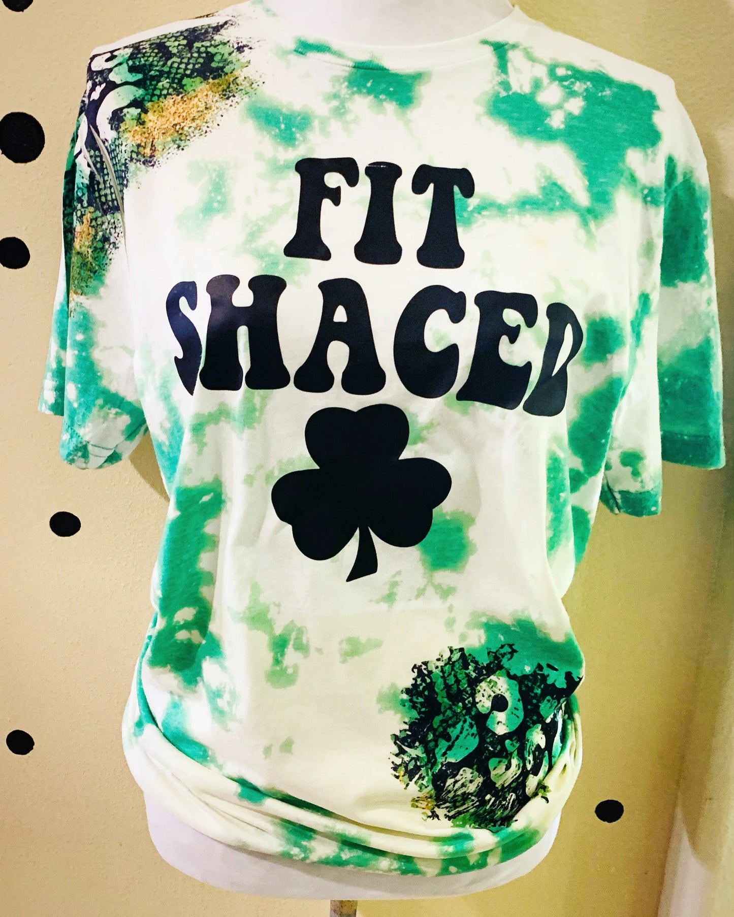 Fit Shaced Shamrock Tee