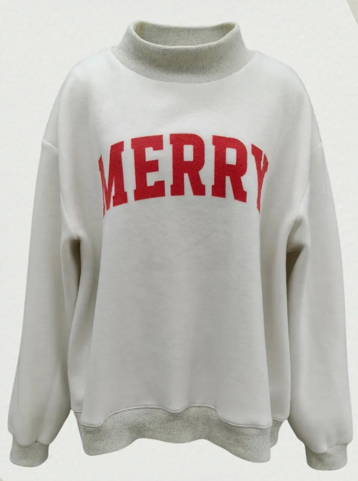 Grinchy / Merry Reversible Mockneck
