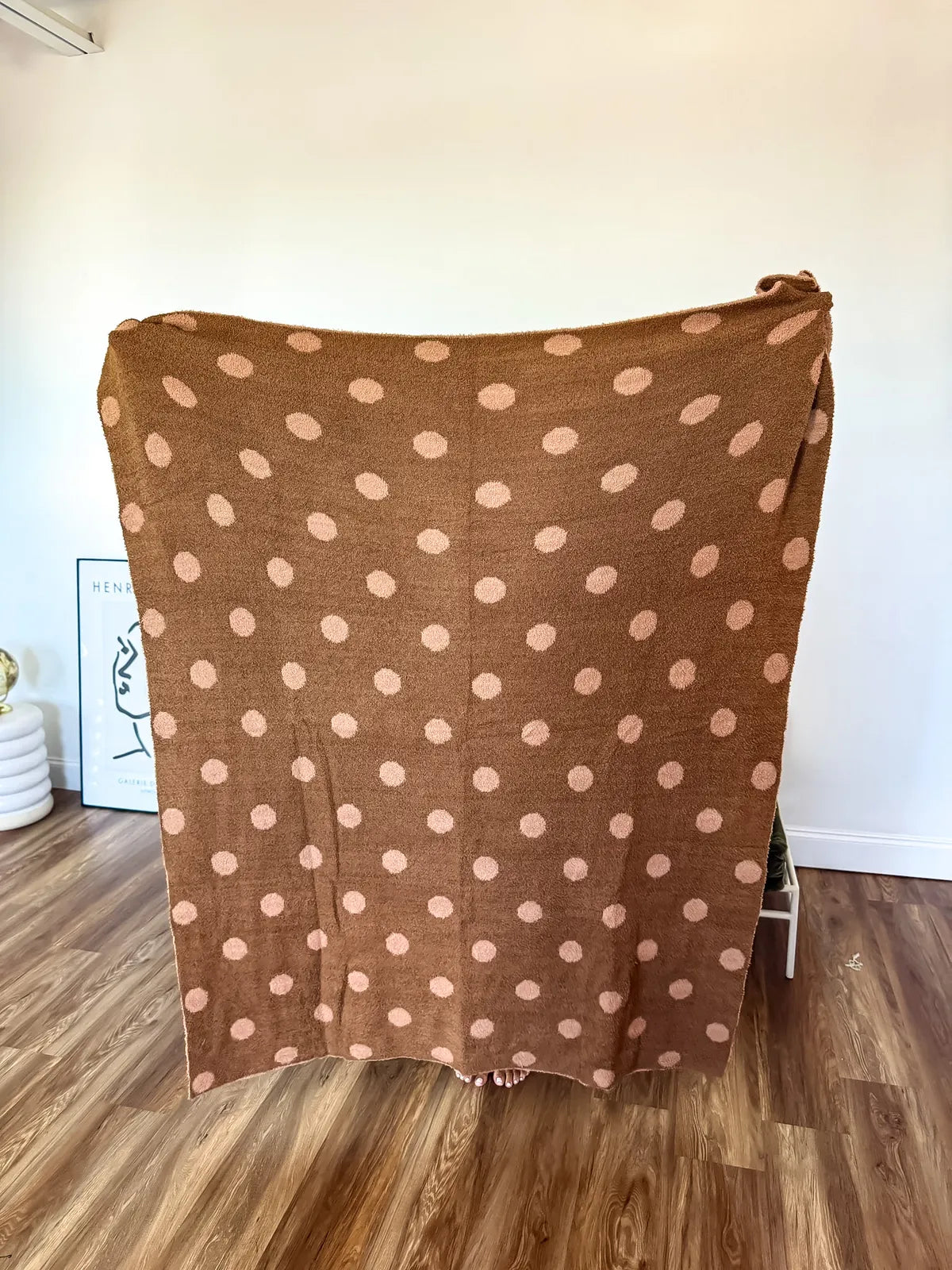 Preorder Pastel Polka Dot Reversible Blankets
