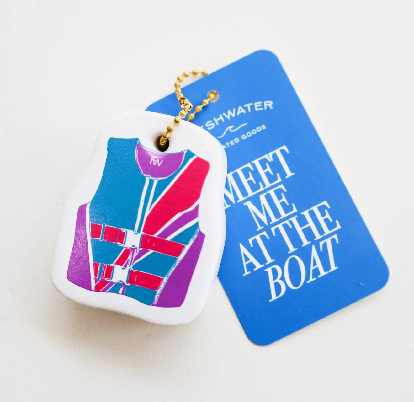 Lifejacket Floating Keychain