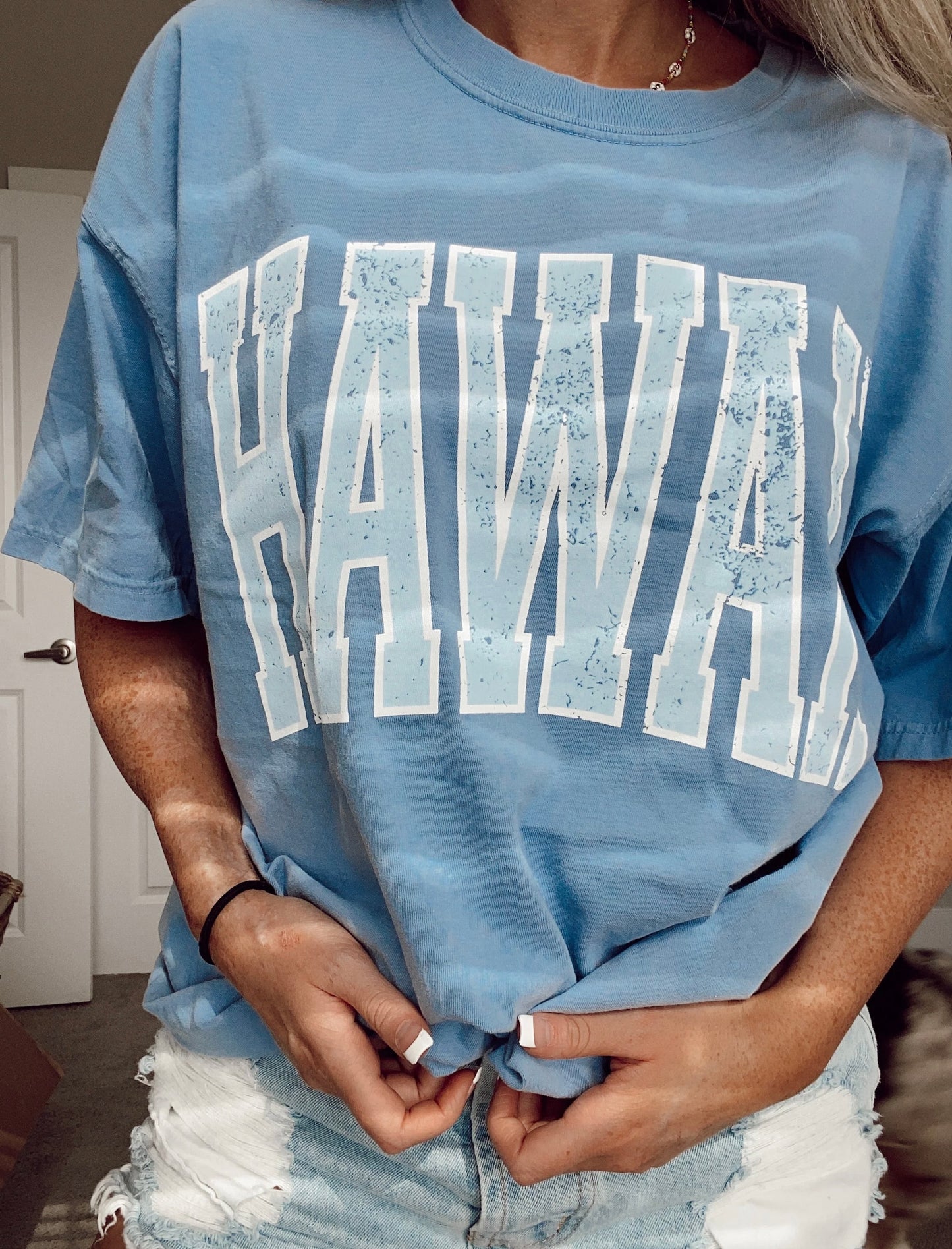 Hawaii Ocean Blue Tee