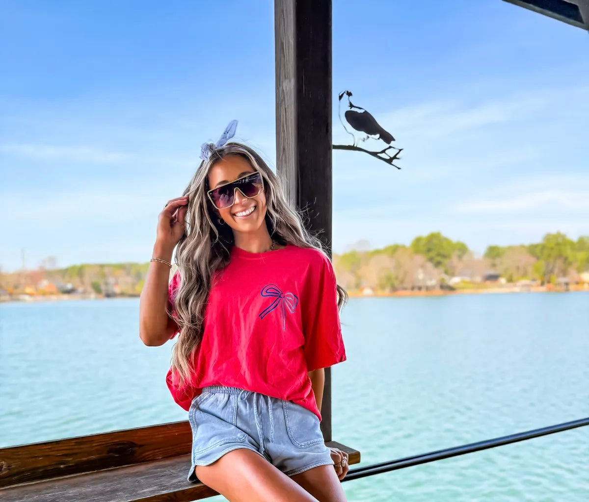 Classic Summer Bow Tee