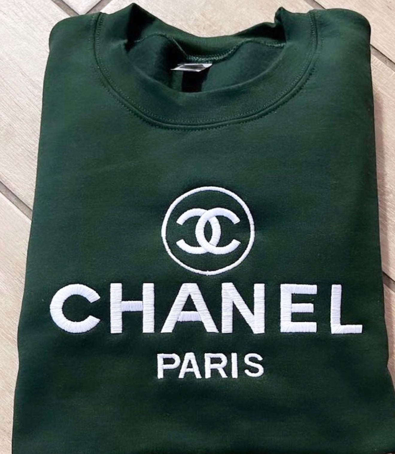 Preppy Shamrock Embroirdered Sweatshirt