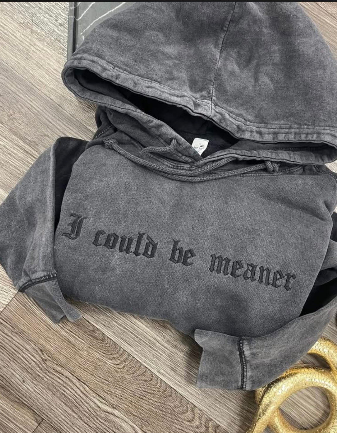 I Could Be Meaner Hoodie