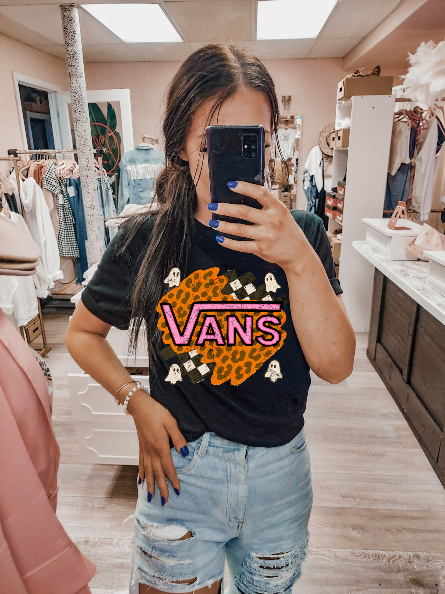 Spooky Vans Tee