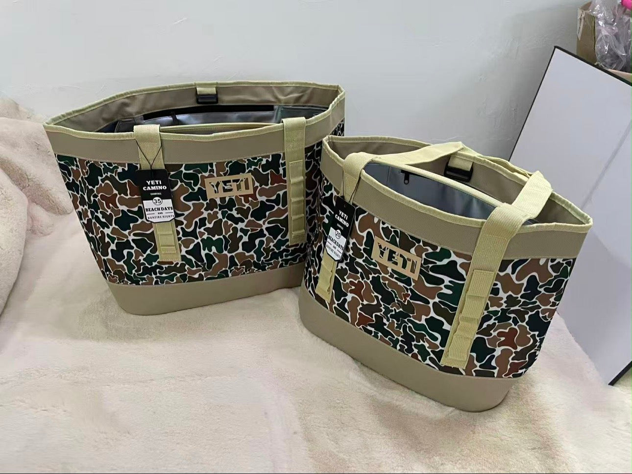 Yeti Light Camo Cooler Bag