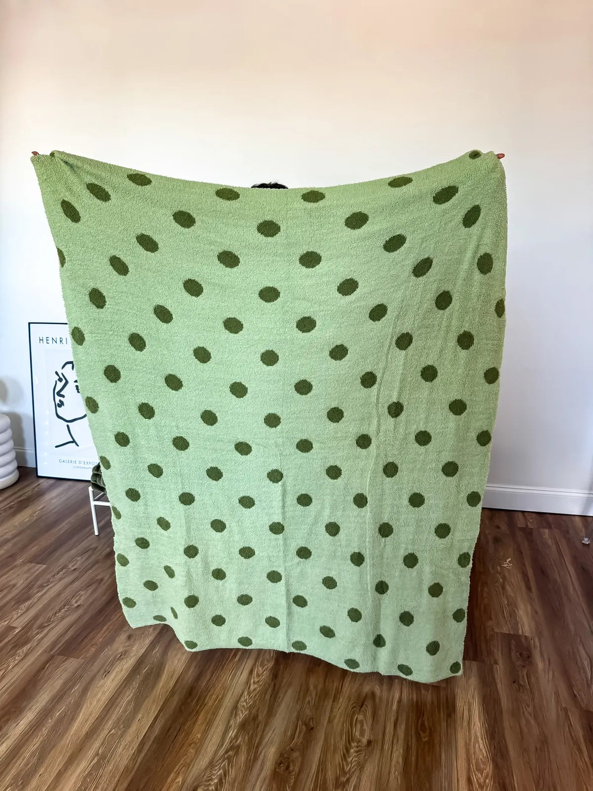 Preorder Pastel Polka Dot Reversible Blankets