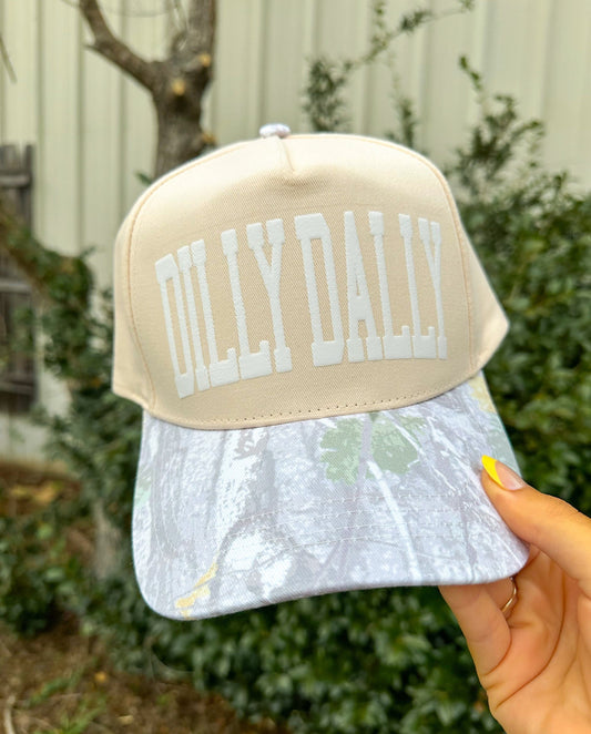 Dilly Dally Neutral Camo Hat