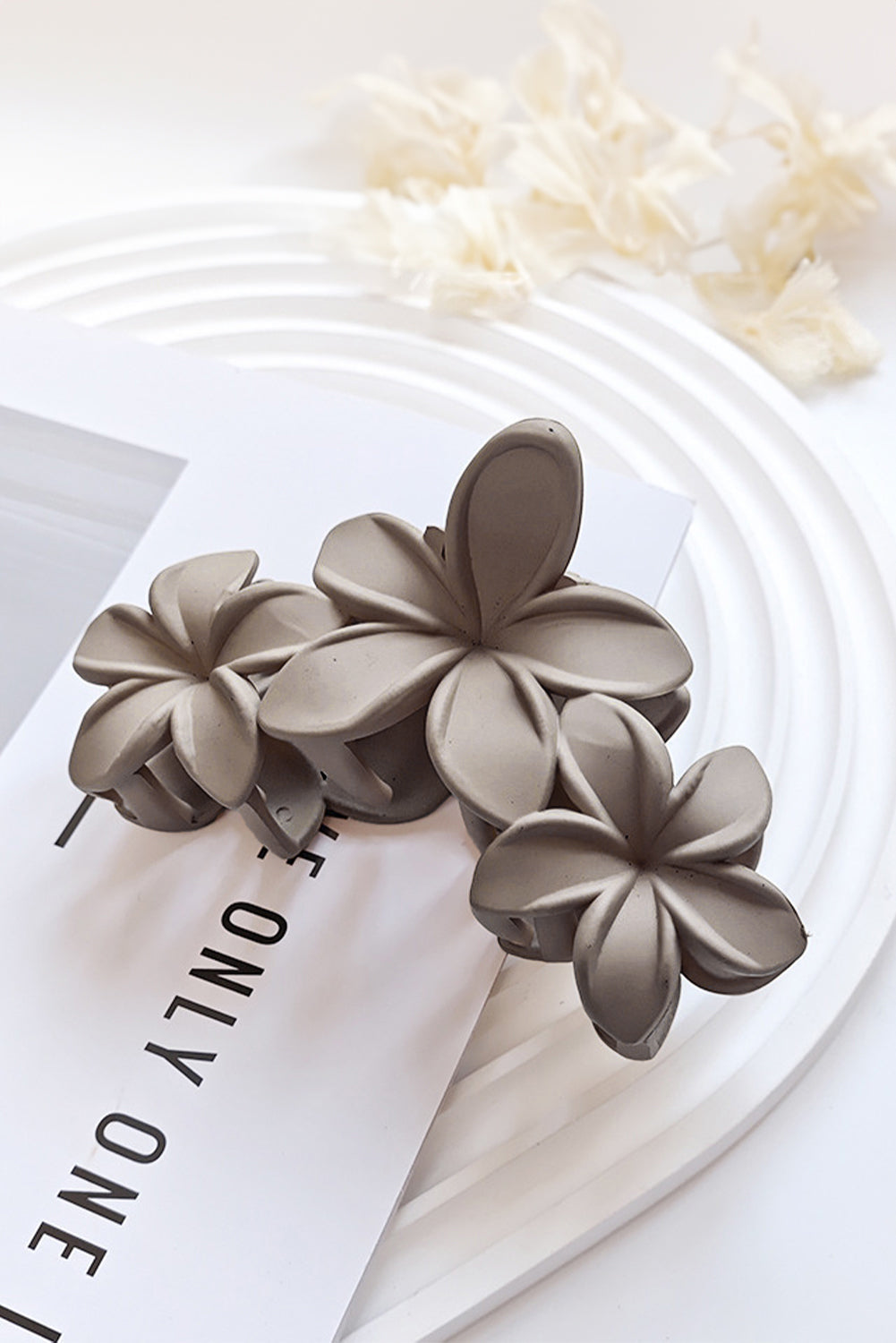 Plumeria Trio Hair Clip
