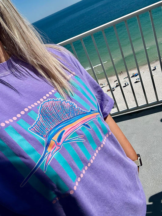 Preppy Sailfish Tee