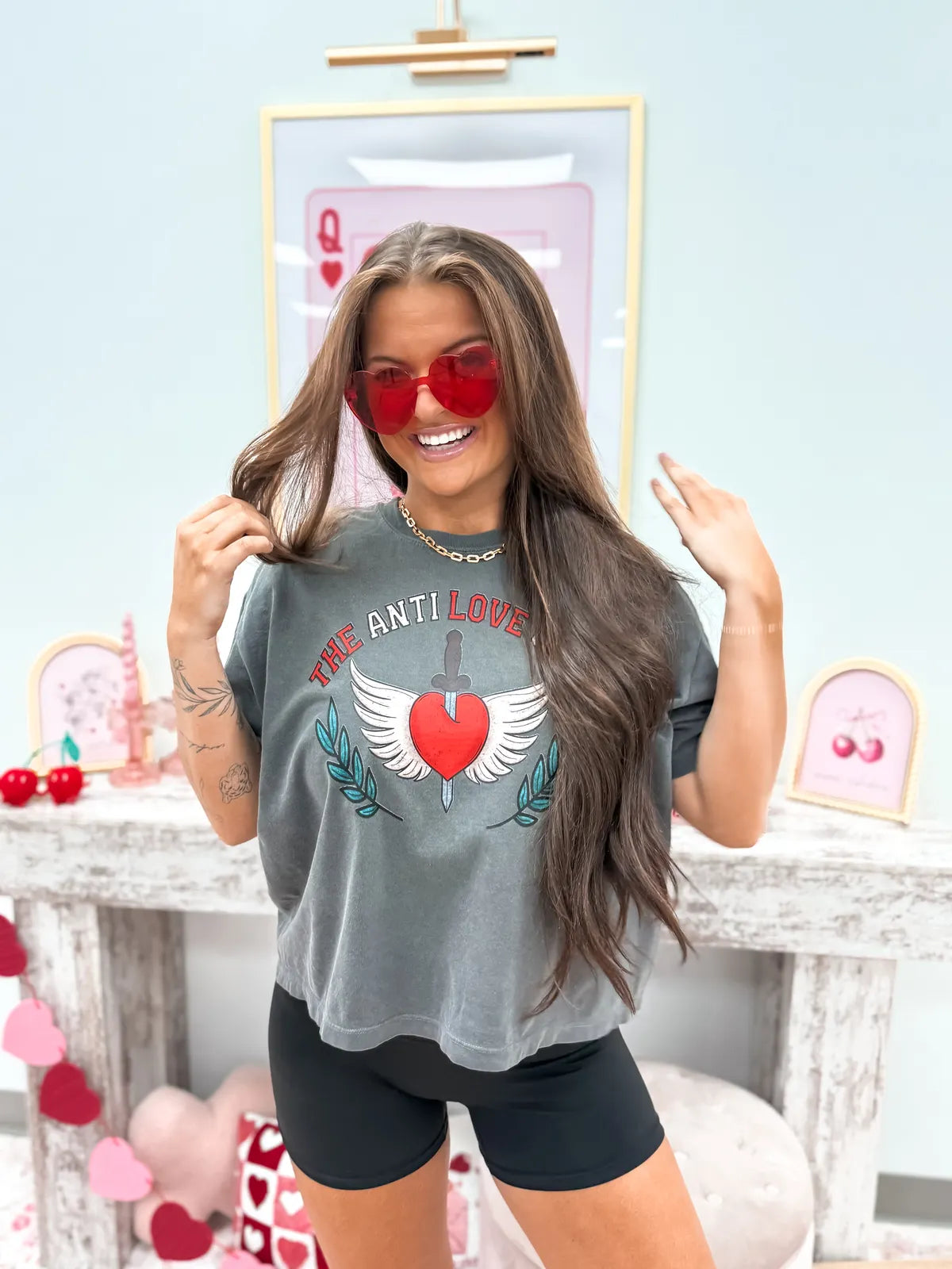 Anti Love Club Boxy Tee