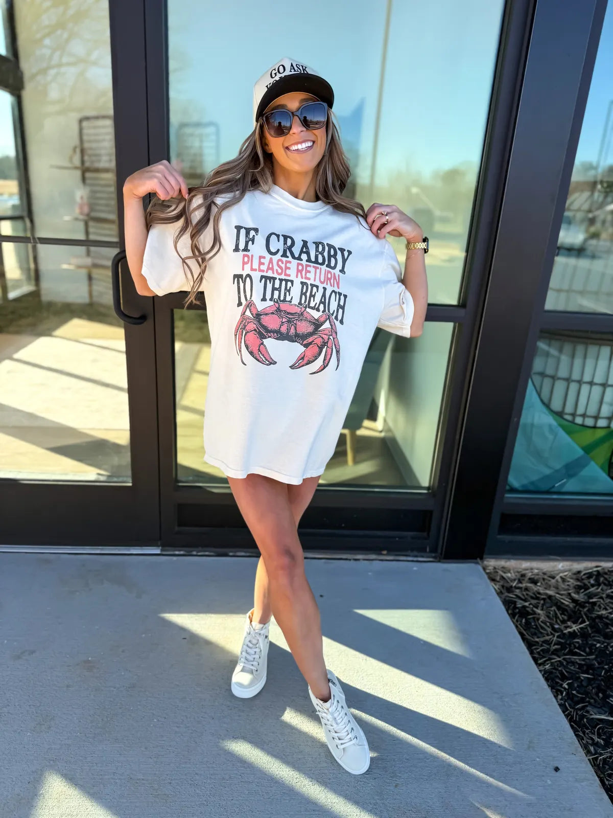 If Crabby Return to Beach Tee