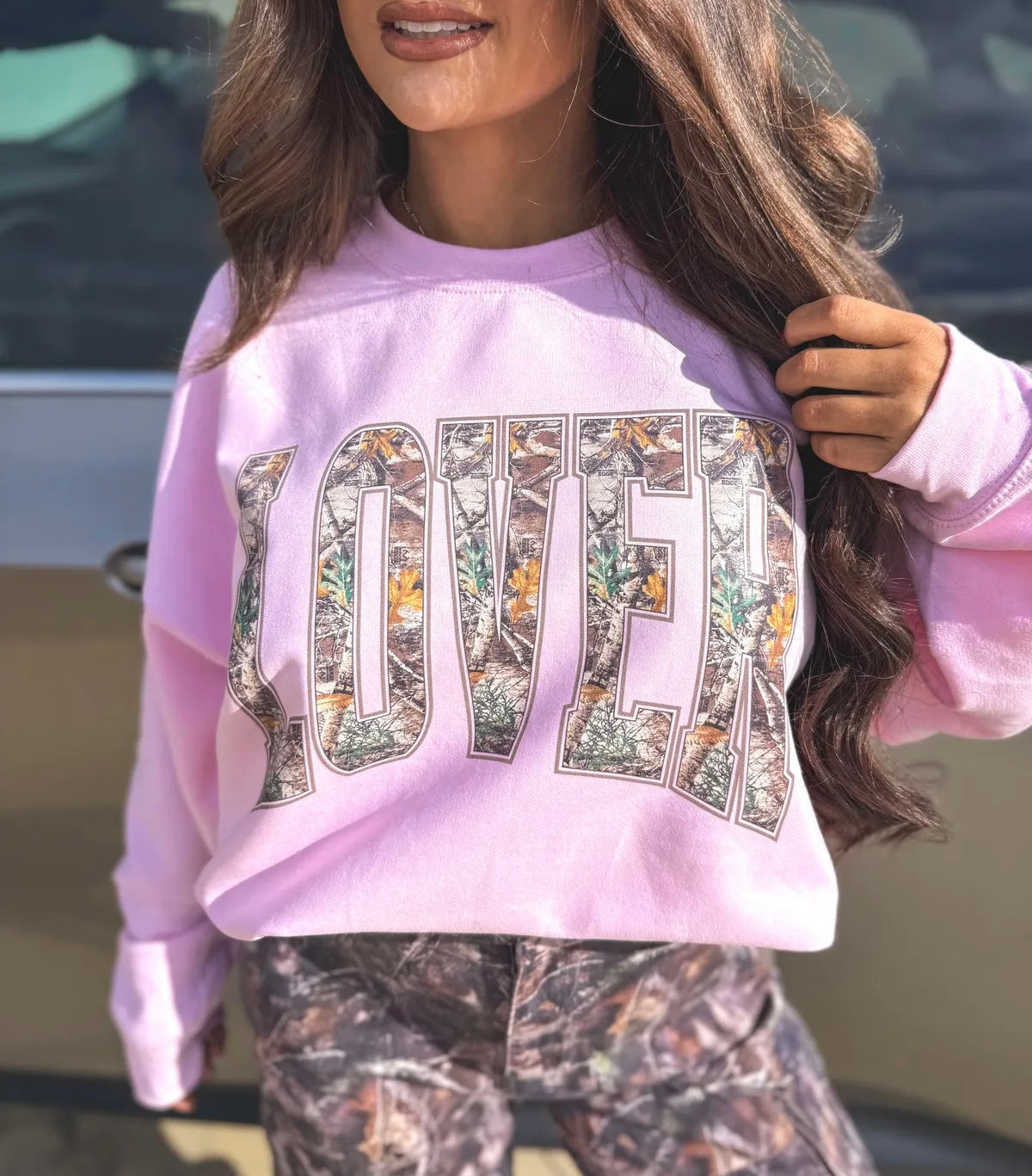 Lover Camo Sweatshirt