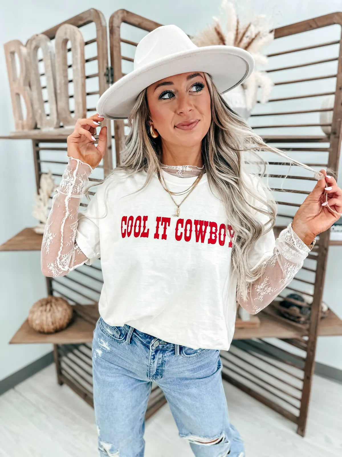 Cool it Cowboy Tee