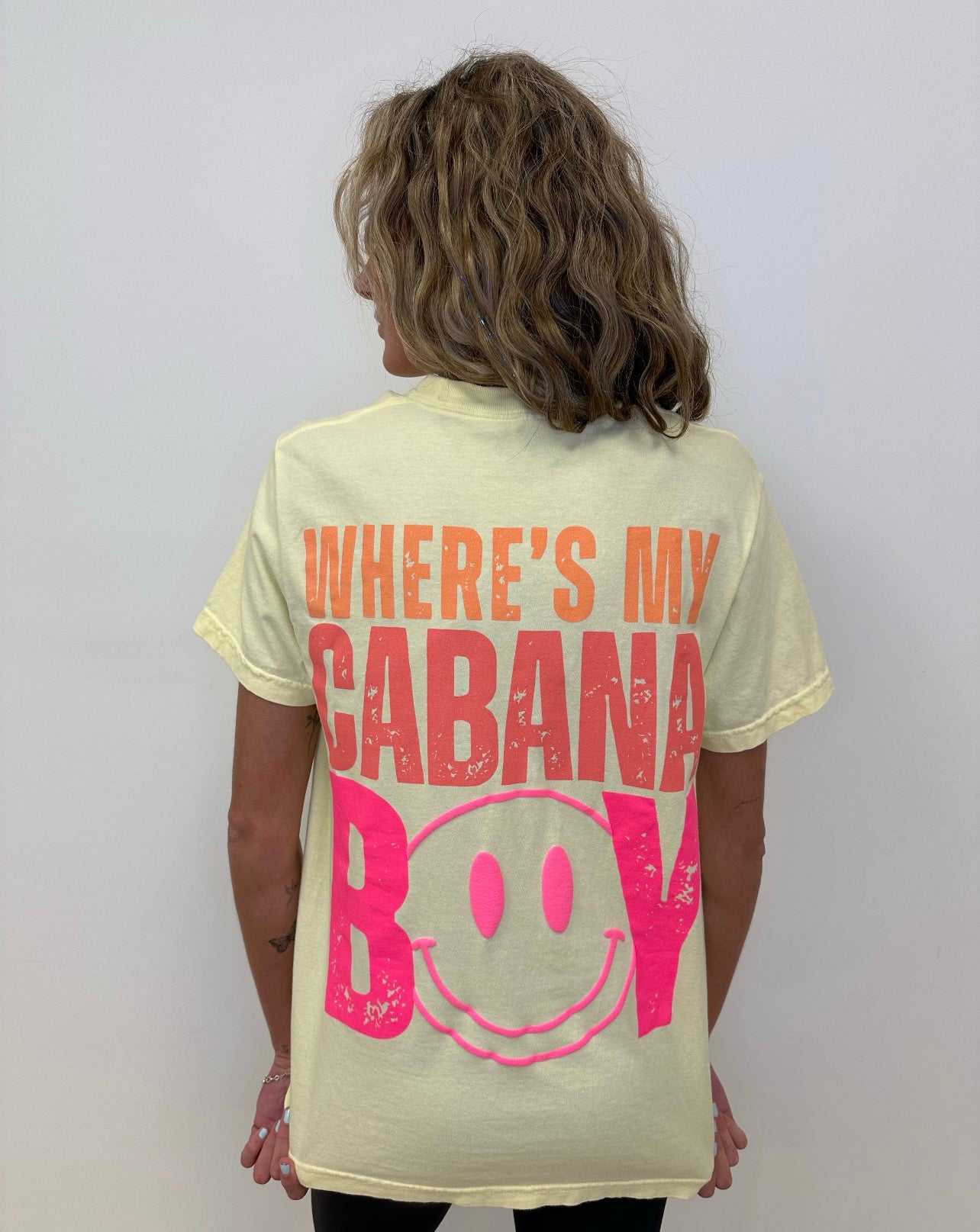 WHERE’S MY CABANA BOY TEE (Banana)