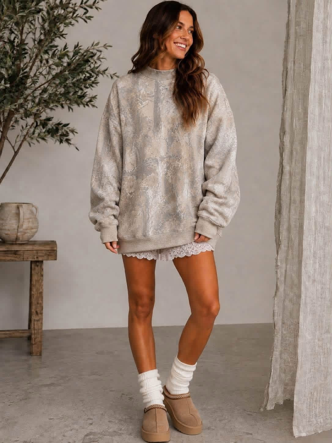 Vintage Camo Mocknecks