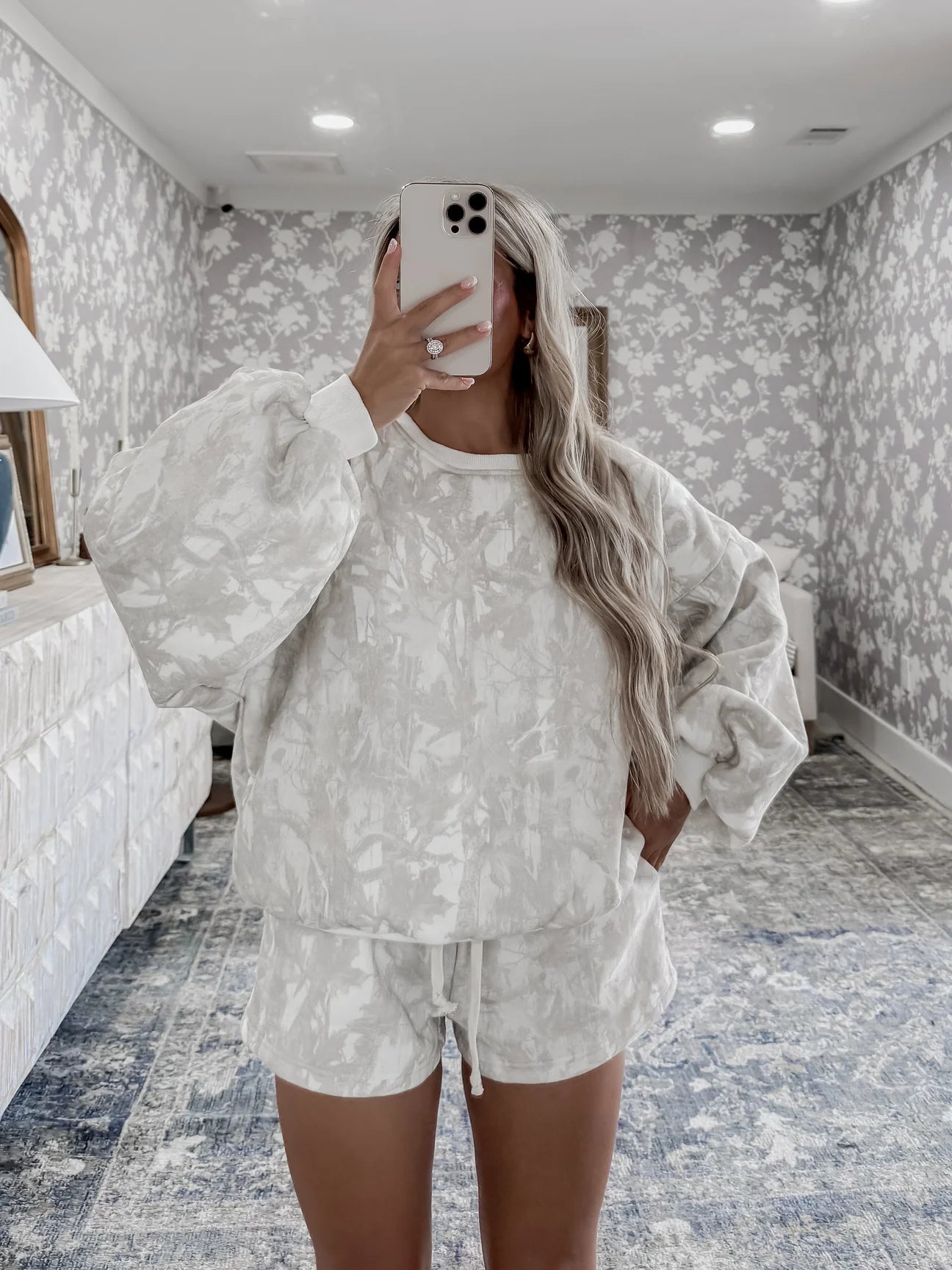 Cozy Light Camo Lounge Set
