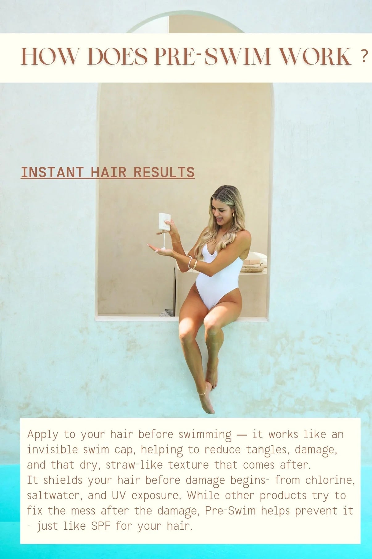 Pre-Swim Saltwater & Chlorine Hair Protectant