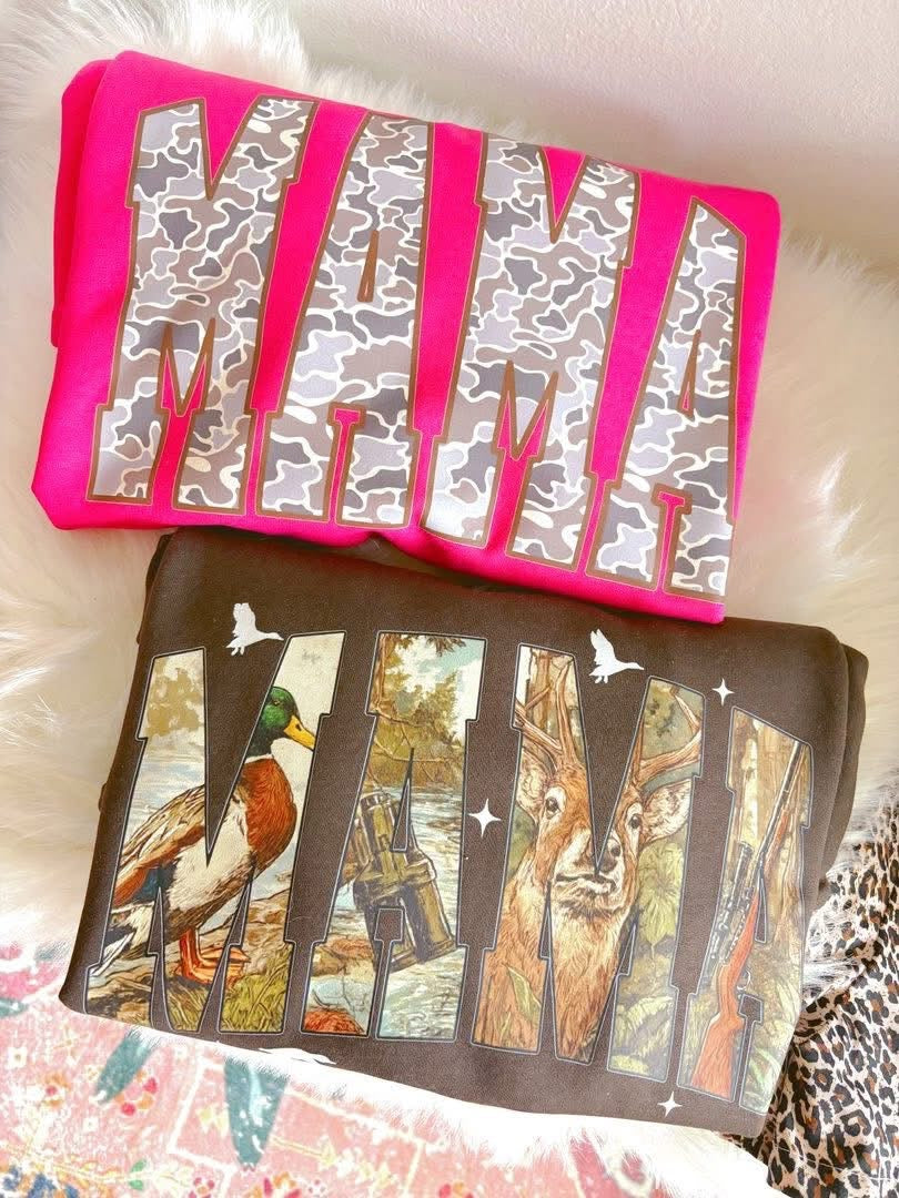 Mama Camo Sweatshirts