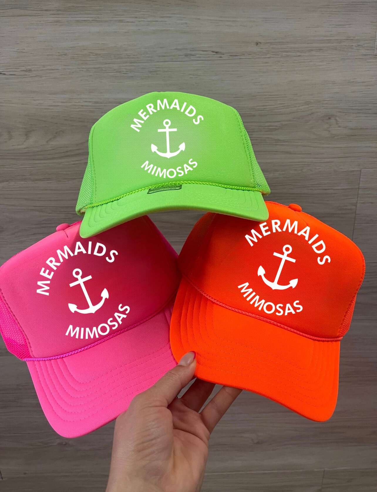 Mermaids & Mimosas Trucker Hat