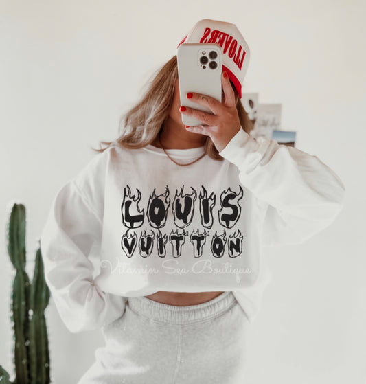 LV Flames Sweatshirt