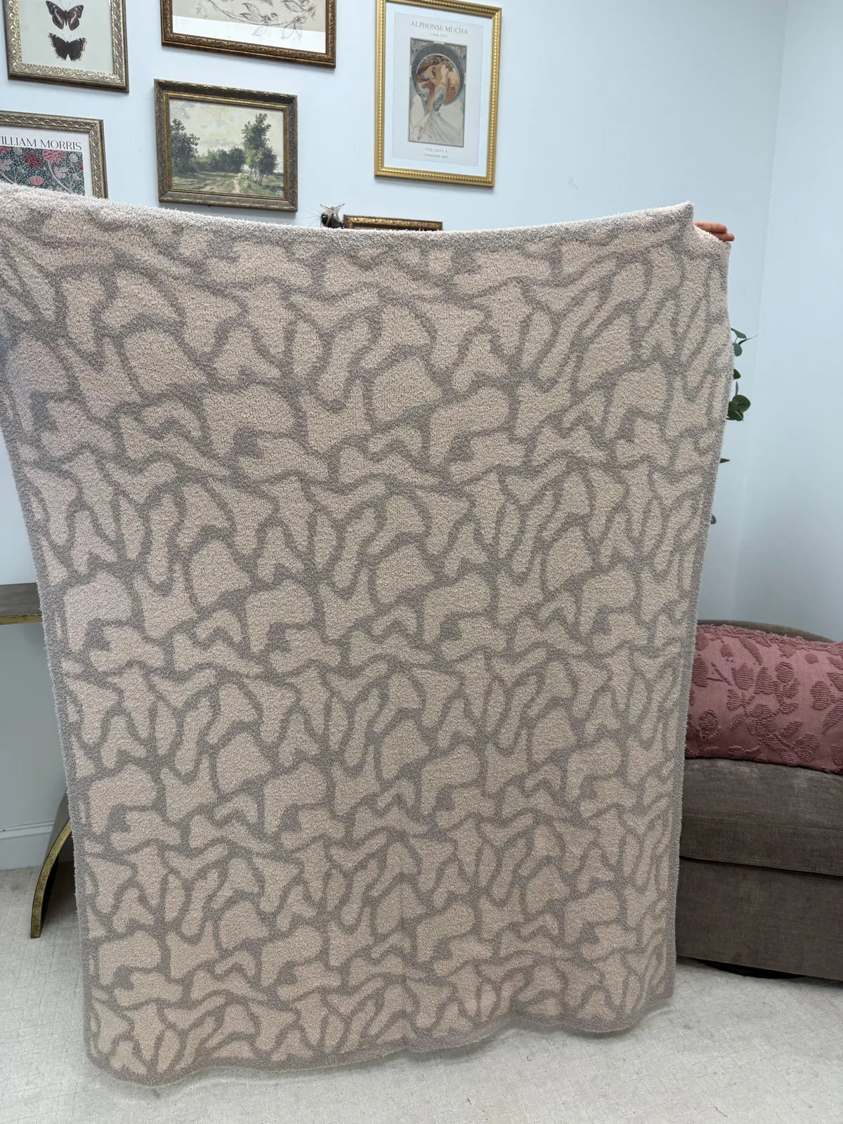 PREORDER Reversible Neutral Marsh Camo Cozy Blanket