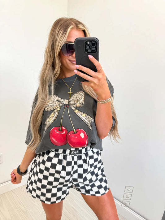 Camo Cherries Tee