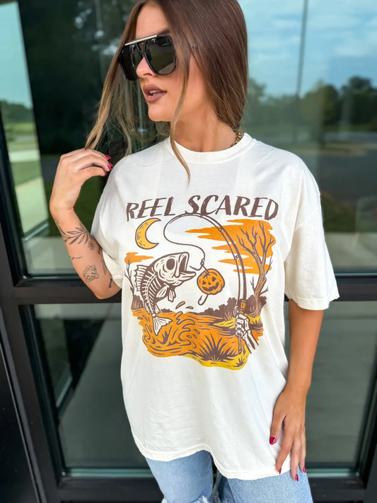 Reel Scared Tee