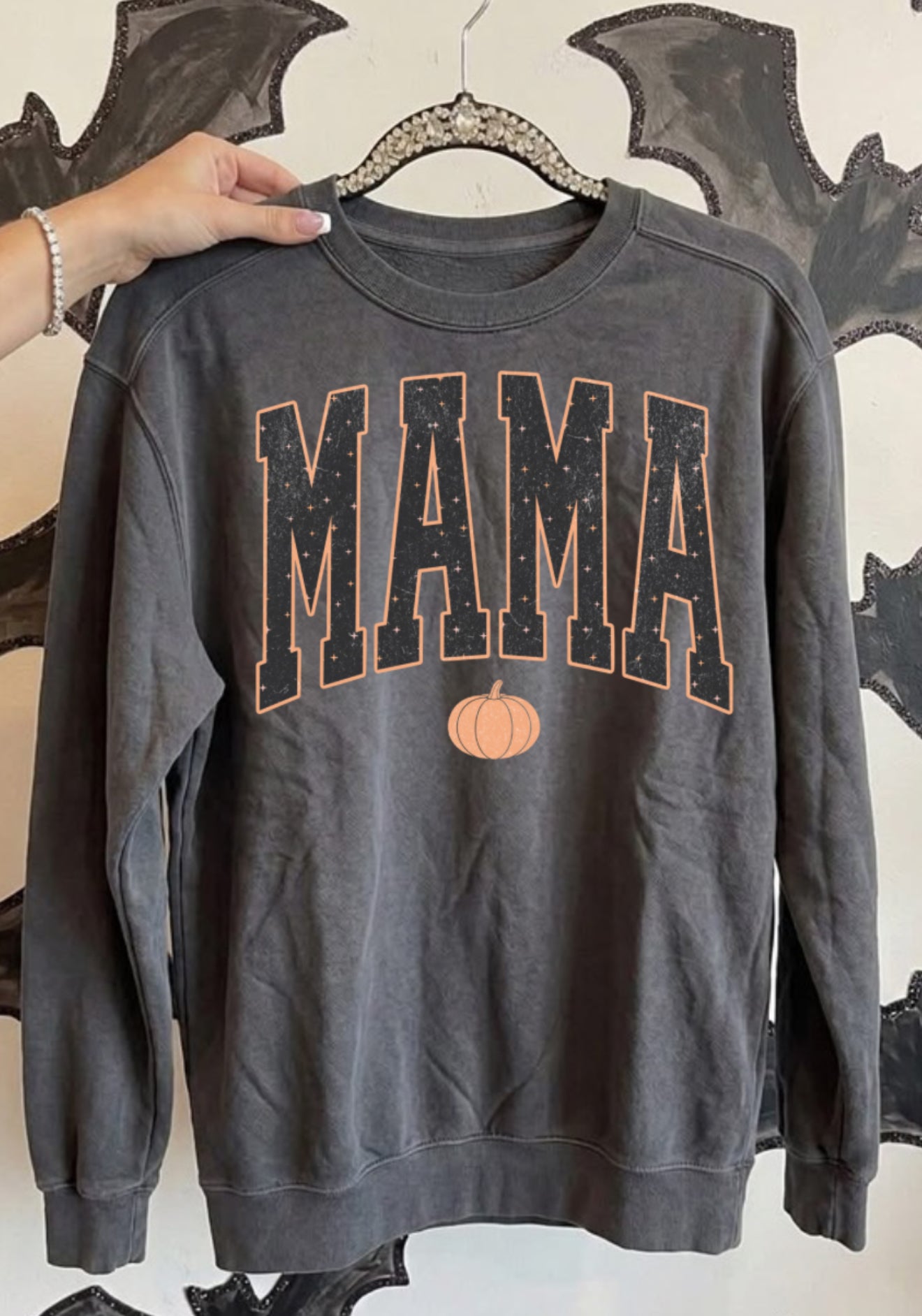 Halloween Mama Tee/Crewneck