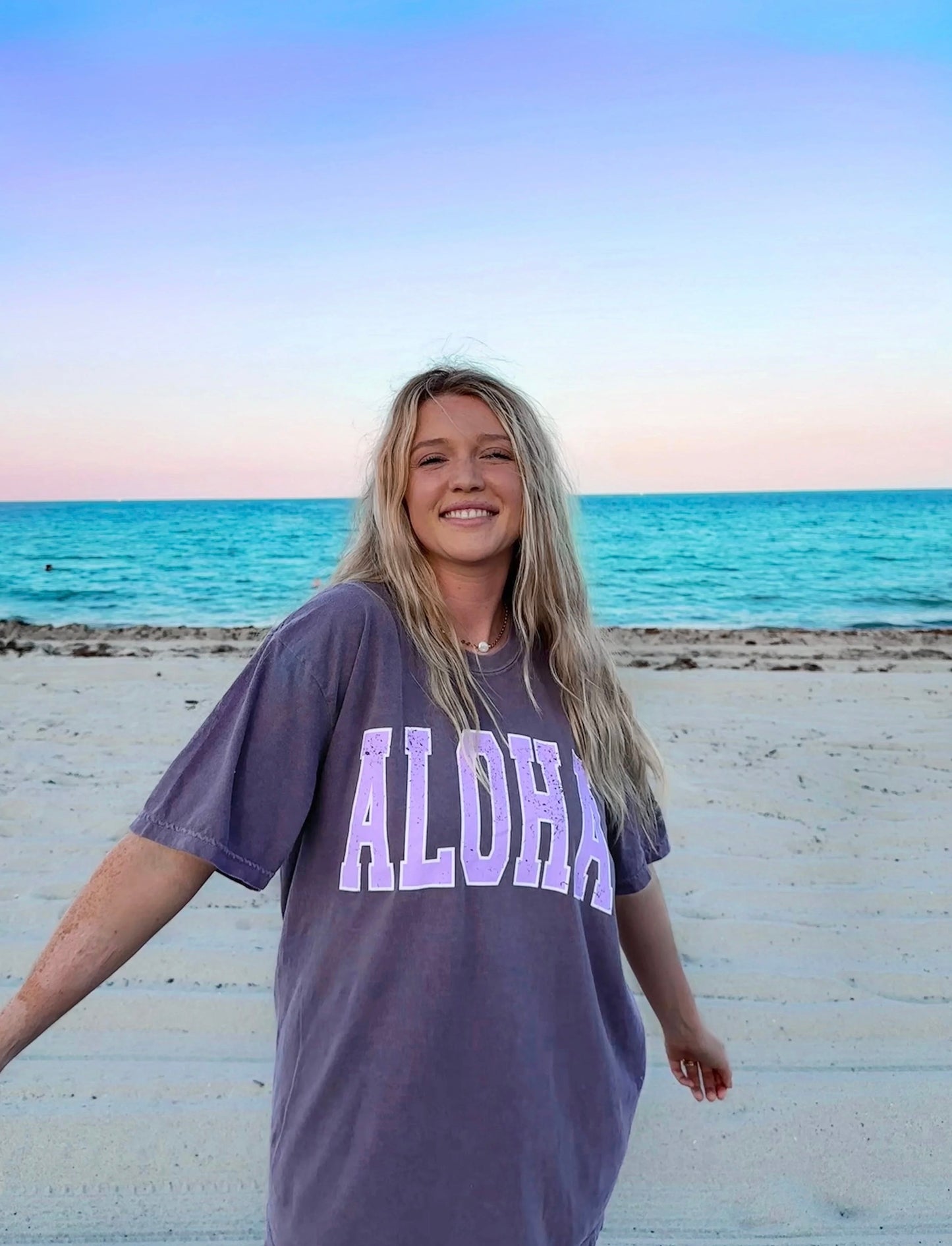 ALOHA Vintage Tee