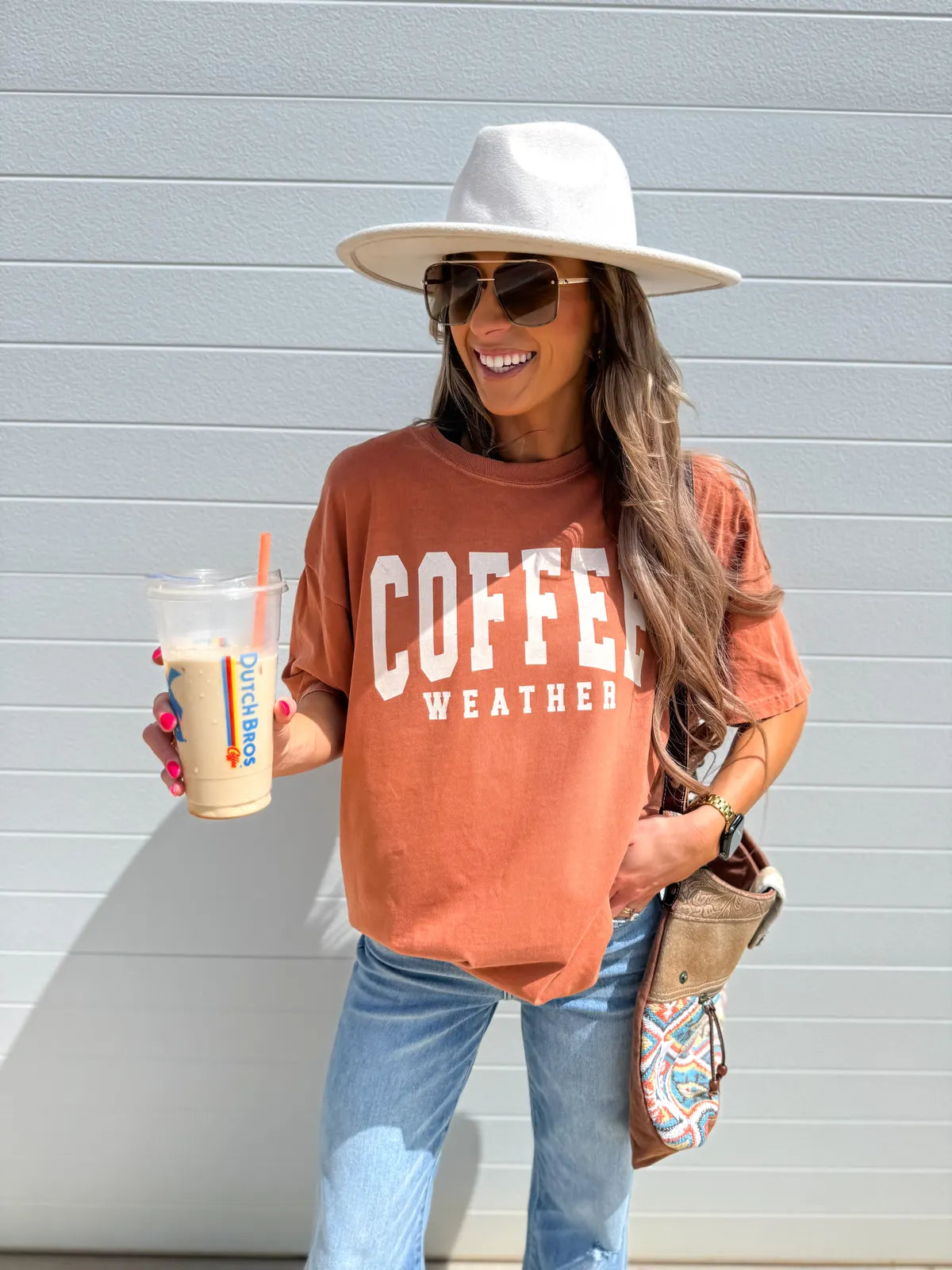 Coffee Weather Autumn Tee