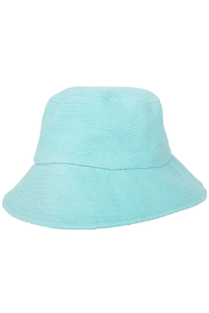 MINT CORDUROY BUCKET HAT