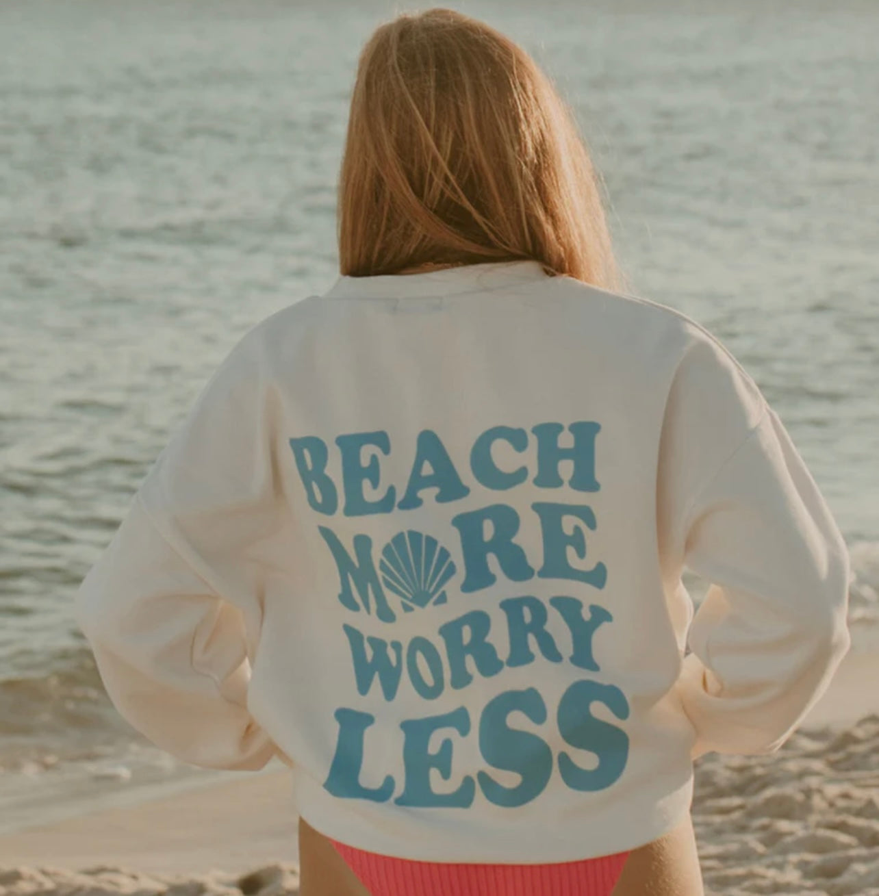 Beach More Worry Less Tee/Sweatshirt