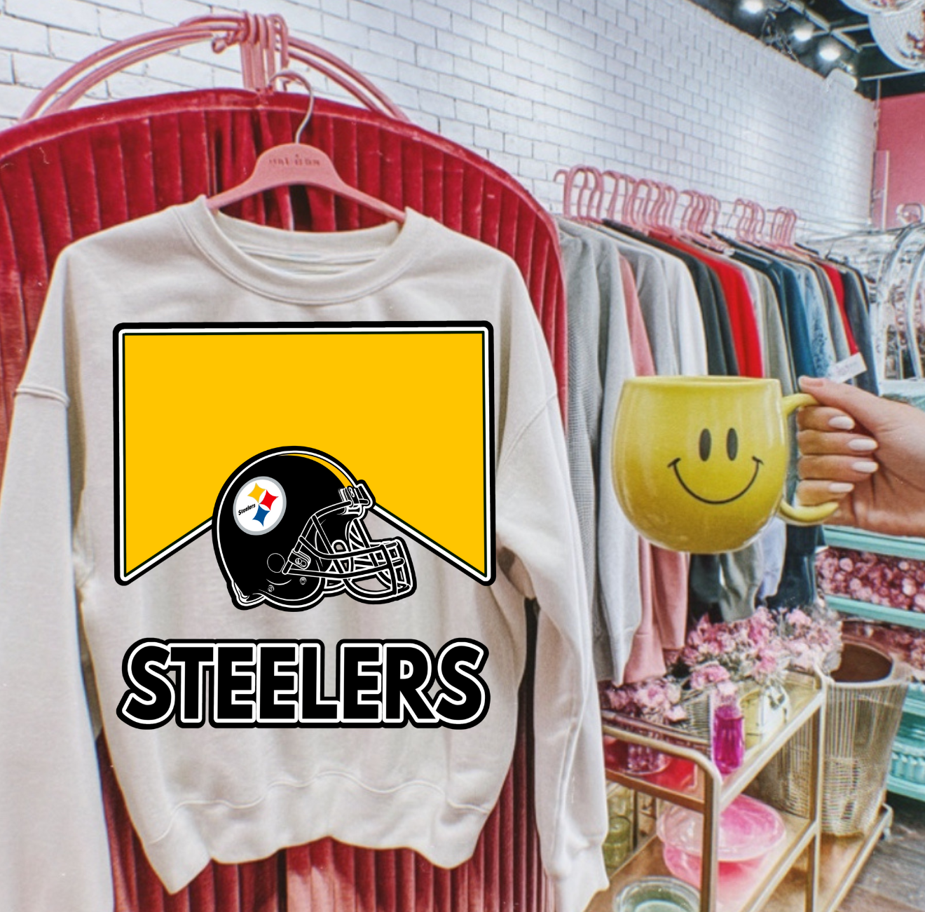 Football Vintage Crewnecks