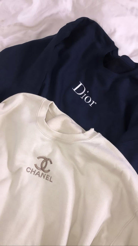 Tiny Preppy Logo Crewnecks