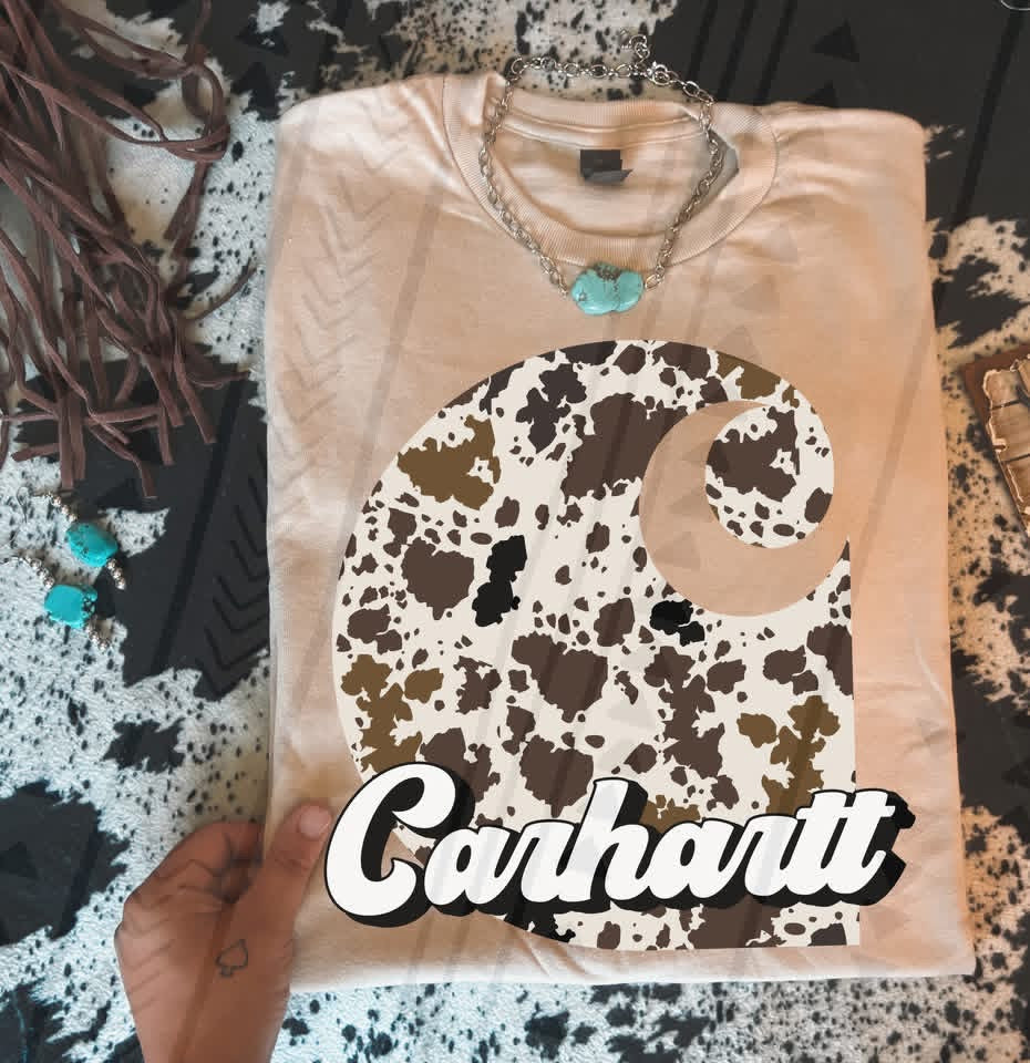 Cow Carharttt Tee