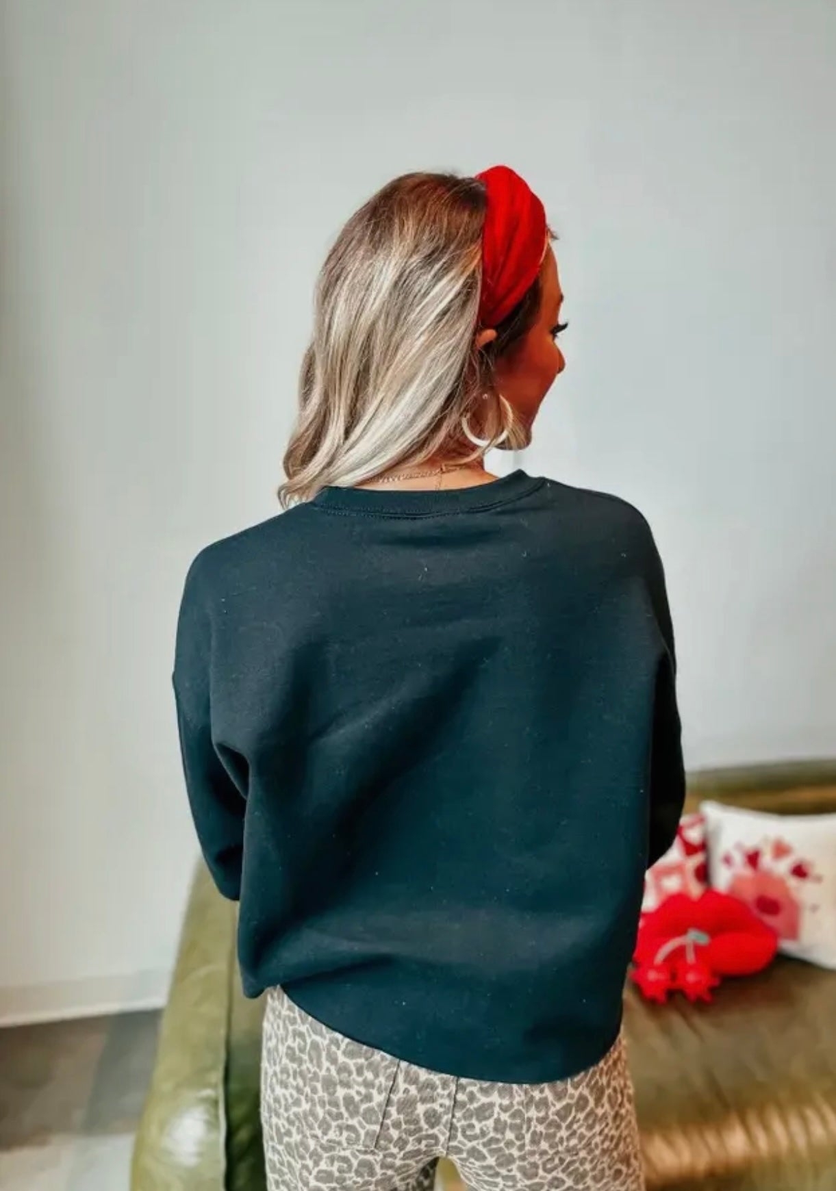 Lover Black Sweatshirt