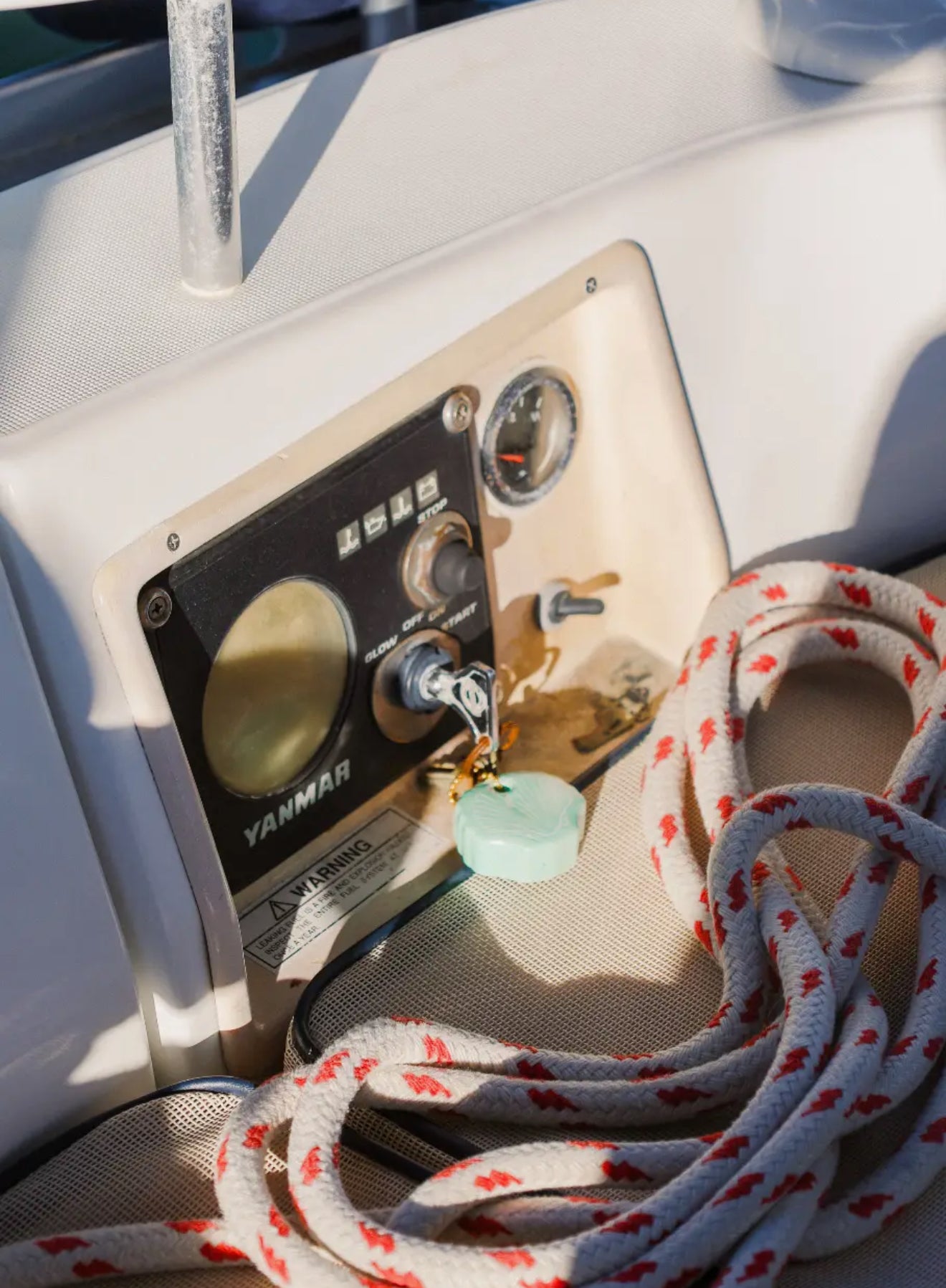 Seashell Floating Keychain